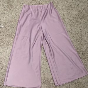 Never worn Joie satin pants. Size 6.